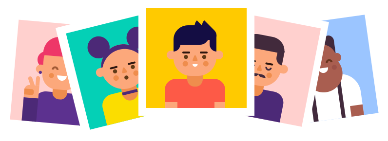 TinyFaces Avatars data for your designs
